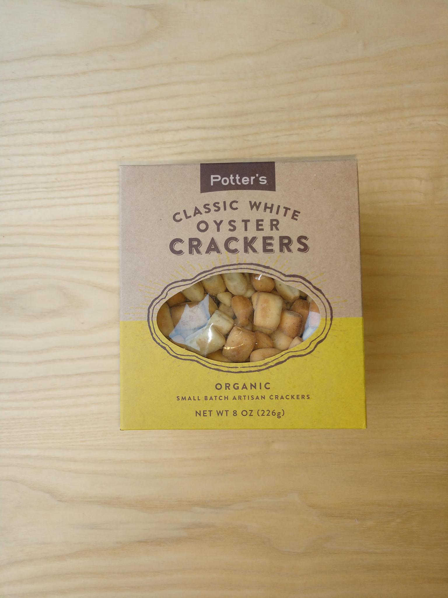 Potter's Classic White Crackers